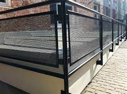 The Deck Railing Style You Chose For Your New Deck Is The Piece De Resistance Of The Job Safe Balcony Railing Design Outdoor Stair Railing Metal Stair Railing
