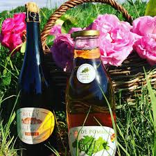 Quelle Belle Journee De Printemps Un Petit Verre De Jus De Pomme De Lafermedebilly Normandy Calvados Fermedebilly N Champagne Bottle Drinks Champagne
