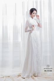 Nhà thiết kế đưa bằng chứng áo dài cưới của giang hồng ngọc giống sản phẩm anh ra mắt cách đây vài năm. 6 Máº«u Ao Dai CÆ°á»›i 2020 Ren Tráº¯ng Thanh Lá»‹ch Quyáº¿n RÅ© Quyen Nguyá»…n