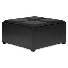 4.1 out of 5 stars with 14 ratings. Shop Now For The Simpli Home Avalon Faux Leather Coffee Table Storage Ottoman In Black Accuweather Shop