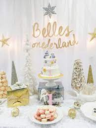 Throw A Winter One Derland Celebration For Your Kiddo S First Birthday Winter Wonderland Birthday Party Christmas Birthday Party Winter Birthday Parties