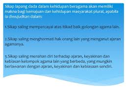 Maybe you would like to learn more about one of these? Toleransi Antar Umat Beragama Ppt Download