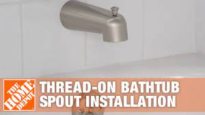 Not to mention, the water pressure coming from the showerhead is much less than it should be. How To Fix A Leaky Bathtub Faucet The Home Depot Youtube