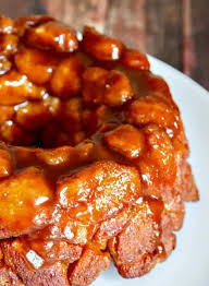 Turn the monkey bread onto a serving plate, then drizzle with the glaze. Monkey Bread Warm Soft And Gooey