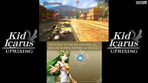 Kid Icarus Uprising Gameplay First 15mins Youtube