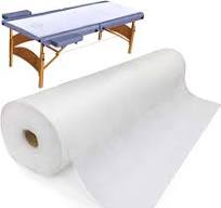 PandaSpa Disposable Non Woven Bed Sheet Roll 30 gsm Precut Hole Massage  Table Paper Roll Bedsheet (1)