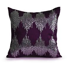 Pin By Mahsa On Cushions In 2020 Purple Throw Pillows Silk Throw Pillows Purple Decorative Pillows