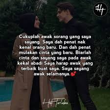 Cukuplah Awak Sorang Yang Saya Sayang Tag Orang Yg Tersayang Untuk Quotes Ayat Cinta Video Follow U Cinta Ayat Instagram