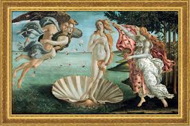The birth of venus sandro botticelli. Sandro Botticelli Painting The Birth Of Venus 1484 86 Framed Ars Mundi