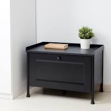 Kornsjo Banktruhe Schwarz Ikea Osterreich In 2020 Storage Bench White Oak Furniture Ikea