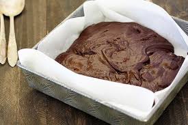 Line Your Baking Pan With Parchment Paper Do This All The Time Great For Candy Too Baking Tips Chocolate Lovers Cake Cooking Shortcut