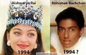 The Age Difference Between Aishwarya Rai Vs Abhishek Bachchan Comedy Pictures Desi Humor Bollywood