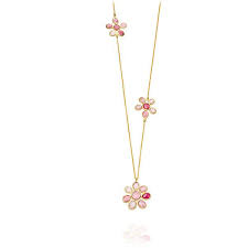 Pippa Small Flower Necklace Jewelry Blossom Jewelry Jewelry Design