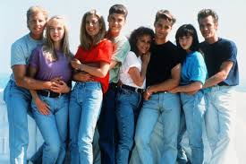 Tv shows of the 90s. Beverly Hills 90210 Luke Perry Shannen Doherty Jason Priestley Rolling Stone