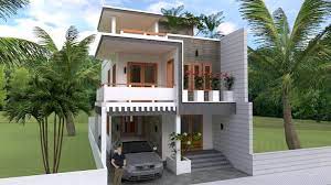 › find custom dream home plans online. House Design Plans 23x50 Ft 4 Bedrooms 7x15 Mt Narrow Lot House Plans Narrow Lot House Two Story House Design
