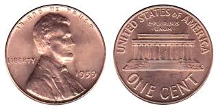 1959 Lincoln Memorial Penny Coin Value Prices Photos Info