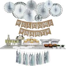 Looking for baby shower or 1st boy birthday decorations?! Baby Shower Decorations Neutral For Your Home Baby Shower For Boy Baby Shower Decorations