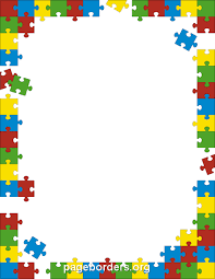 Jigsaw puzzle clip art at stock vector autism puzzle clipart 257kb 2400x2778: Puzzle Border Clip Art Page Border And Vector Graphics