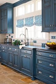 Kitchen Makeover Small Space Blue Kitchen Makeover Farmhouse Kitchen Cabinets Home Kitchens Kitchen Cabinets Makeover