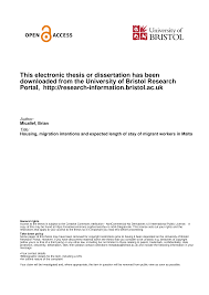 This electronic thesis or dissertation has been downloaded from the  University of Bristol Research Portal, http://research-info