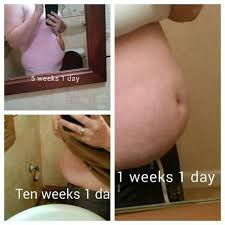 I'm officially five weeks pregnant tomorrow. Bump Bloat Or Both Glow Community