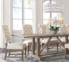 Ashton Tufted Upholstered Dining Chair Pottery Barn Beautiful Dining Rooms Dining Table Dinning Room Chairs