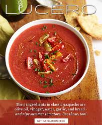 Check Out Our Blog For Gazpacho Recipes I Like To Use Lucero Taggiasca For Tomato Gaspacho Gazpacho Recipe Recipes Gazpacho
