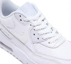 Nike Junior Air Max 90 Leather Trainer White Footasylum Nike Air Max 90s Air Max 90 Leather Nike