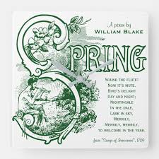 Spring Poem William Blake Victorian Art Satyr Lamb Square Wall Clock Zazzle Com In 2020 Spring Poem Victorian Art Poems