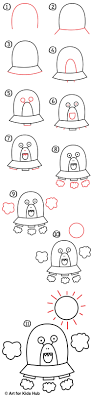 Easy, step by step how to draw ufo drawing tutorials for kids. How To Draw An Alien Ufo Young Artists Art For Kids Hub
