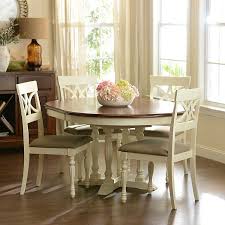 Make it a round pedestal table and you are really in business. Antique White Round Dining Table Kirklands