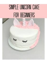 Simple Unicorn Cake For Beginners Ashley Ode Unicorn Cake Savoury Cake Easy Unicorn Cake