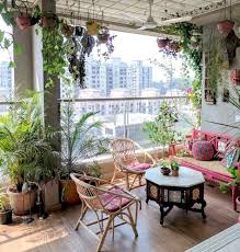 A Balcony Garden In Mumbai Terrace Reveal One Brick At A Time Terrace Decor Balcony Decor Apartment Balcony Decorating