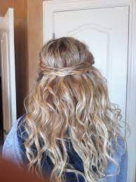 Pin By Josie Eck On Hair Half Up Hair Simple Prom Hair Hair