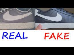 Nike Blazer Low Real Vs Fake Review. How To Spot Counterfeit Nike Blazer 77  - Youtube