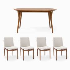 Maybe you would like to learn more about one of these? Mid Century 60 80 Rounded Expandable Dining Table 4 Framework Upholstered D