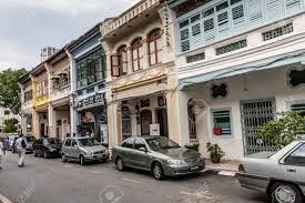 Pulau jerejak / jerejak island. A Street In Old George Town Penang Island Stock Photo Picture And Royalty Free Image Image 129868752