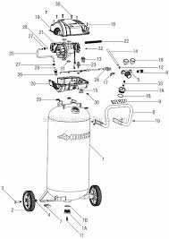 Husky 20 Gallon 175 Psi Quiet Portable Air Compressor C201h Ereplacementparts Com