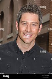 New York, NY, USA. 23rd May, 2018. 'The Bachelor' stars and engaged couple  Arie Luyendyk, Jr. and financee Lauren Burnham in New York, New York