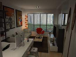 Hdb 2 Room Bto Sengkang Riverview Walk 3d Visualization Interior Design Interior Design Apartment Small Small Apartment Interior Small Apartment Design
