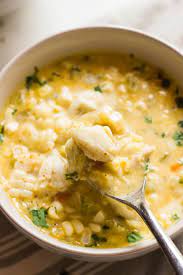 Fresh Corn And Crab Chowder Lightened Up Chowder With Half And Half No Flour Fresh Sweet Corn A Crab Chowder Recipes Crab And Corn Chowder Chowder Recipes