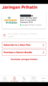 Taip 3 untuk credit langkah 3: Jaringan Prihatin Tunetalk Atiqah Najihah