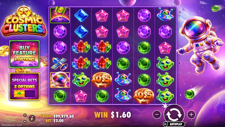 Cosmic Clusters!, new Pragmatic Play slot - Heaven4NetEnt
