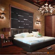 Oppein Hot Sell Cherry Wood Bed Soft Bed Double Bed King Queen Size Bed Hot Sale Styl Cheap Bedroom Furniture Sets Modern Double Beds Cheap Bedroom Furniture