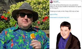 Peter kay was once commanding the top spots on tv and selling out stadium tours, but he's only been seen in public a handful of times over the past few years Peter Kay Announces His Return To The Stage For The First Time In Three Years Daily Mail Online