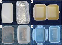 250x medium polystyrene foam food containers takeaway box hinged lid bbq. Types Of Food Containers Considered In The Study A Aluminium Takeaway Download Scientific Diagram