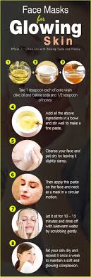 How To Get Glowing Skin In 7 Days With Instructions Diy Gesichtsmaske Gesichts Masken Strahlende Haut