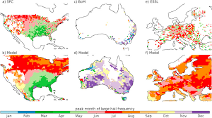 Global Estimates Of Damaging Hail Hazard Sciencedirect