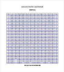 Sample Julian Calendar 10 Download Free Documents In Pdf Calendar Template Calendar Printable Calendar Template