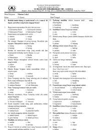 Mulok kelas 4 sd semester 2. Soal Bahasa Daerah Bugis Kelas 2 Sd